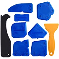 Los mejores  - Kuuqa 9 Piezas Kit de Calafateo para Herramientas de Sellado Herramienta de Sellado del Removedor del Silicón Para la…